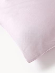Funda de almohada de percal Elsie, Lavanda, An 45 x L 110 cm