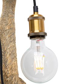Velké ručně vyrobené nástěnné svítidlo se zástrčkou Heron, Hnědá, H 26 cm, V 62 cm