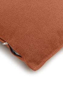 Cuscino arredo Lennon, Rivestimento: 100% poliestere, Terracotta, Larg. 60 x Lung. 60 cm