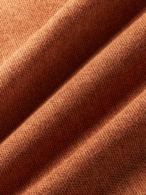 Bankkussen Lennon, Bekleding: 100% polyester, Geweven stof terracotta, B 60 x L 60 cm