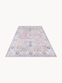 Teppich Gratia mit Ornament-Muster, 100 % Polyester, Rosa- und Grautöne, B 160 x L 230 cm (Größe M)
