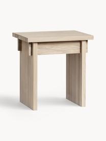 Hocker Japanese aus Eichenholz, Eichenholz

Dieses Produkt wird aus nachhaltig gewonnenem, FSC®-zertifiziertem Holz gefertigt., Eichenholz, B 40 x H 42 cm