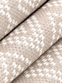 In- & Outdoor-Teppich Capri, 86 % Polypropylen, 14 % Polyester, Beige, Cremeweiß, B 80 x L 150 cm (Größe XS)