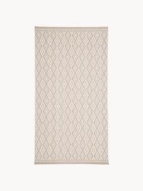 Tapis d'extérieur Capri, 86 % polypropylène, 14 % polyester, Beige, blanc crème, larg. 80 x long. 150 cm (taille XS)