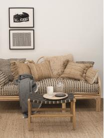 Housse de coussin 45x45 jute Caucaso, Beige