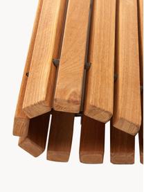 Mata łazienkowa z drewna tekowego Anna, Drewno tekowe
Produkt wykonany z certyfikowanego drewna tekowego z Indonezji, pochodzącego głównie z nadmiaru drewna powstałego w ramach produkcji mebli., Drewno tekowe, S 40 x D 60 cm