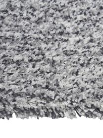 Flauschiger Hochflor-Teppich Anthea, 80x250 in Grau, Polyester-Mikrofaser, Grau, 80 x 250 cm