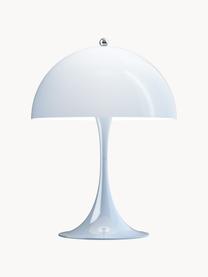 Lampe à poser LED à intensité variable avec fonction minuterie Panthella, haut. 34 cm, Verre acrylique gris-bleu, Ø 25 x haut. 34 cm