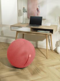 Sitzball Felt mit Tragegriff, Bezug: Polyester (Kunstleder), Lachsfarben, Ø 65 cm