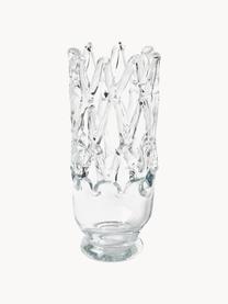 Vase en verre Timantti, haut. 33 cm, Verre, Transparent, Ø 14 x haut. 33 cm