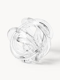 Deko-Knoten-Objekte Nola aus Glas, 2er-Set, Glas, Transparent, Set mit verschiedenen Größen