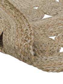 Tappeto rotondo in juta fatto a mano Shyam, 100% juta, Marrone, Ø 150 cm (taglia M)