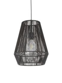 Lampa wisząca Hadi, Stelaż: metal malowany proszkowo, Czarny, Ø 30 x W 38 cm