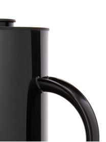 Wasserkocher EM77 in Schwarz glänzend, 1.5 L, Korpus: Edelstahl, Beschichtung: Emaille, Schwarz, 1,5 L