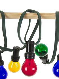Svetelná vonkajšia LED reťaz Jubile, 620 cm, 10 lampiónov, Červená, modrá, zelená, žltá, D 620 cm