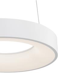 Suspension LED moderne Rando, Blanc, Ø 60 x haut. 6 cm