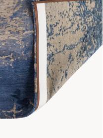 Teppich Abyss mit abstraktem Muster, 100 % Polyester, Blau- und Beigetöne, B 80 x L 150 cm (Größe XS)