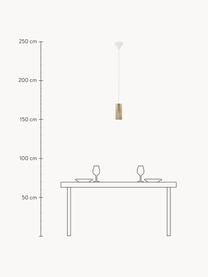 Kleine Pendelleuchte Alanis, Lampenschirm: Metall, beschichtet, Goldfarben, Ø 6 x H 15 cm