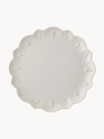 Porcelánové mělké talíře Toy's Delight, 6 ks, Prémiový porcelán, Bílá, Ø 30 cm