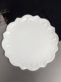 Assiettes plates Toy's Delight, 6 pièces, Porcelaine Premium, Blanc cassé, Ø 30 cm