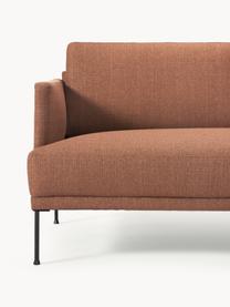 Sofa Fluente (2-Sitzer), Bezug: 100% Polyester Der strapa, Gestell: Massives Kiefernholz, Webstoff Nougat, B 166 x T 85 cm