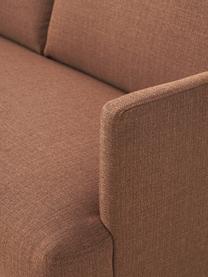 Sofa Fluente (2-Sitzer), Bezug: 100% Polyester Der strapa, Gestell: Massives Kiefernholz, Webstoff Nougat, B 166 x T 85 cm