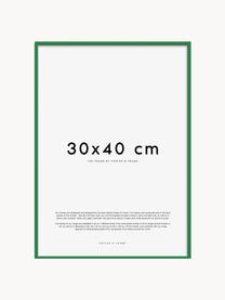 Cornice fatta a mano Explore, varie misure, Cornice: legno di pino, certificat, Verde scuro, 30 x 40 cm