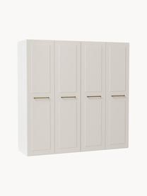 Armoire modulaire à portes battantes Charlotte, larg. 200 cm, plusieurs variantes, Beige, Basic Interior, larg. 200 x haut. 200 cm