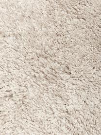 Flauschiger Hochflor-Teppich Dreamy mit Fransen, 100 % Polyester, Beige, B 300 x L 400 cm (Größe XL)