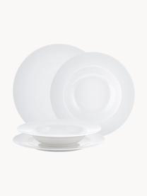 Vajila de porcelan For Me, 4 comensales (8 pzas.), Porcelana, Off White, 4 comensales (8 pzas.)