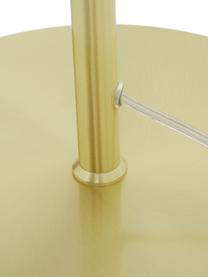 Stehlampe Matilda, Lampenschirm: Metall, gebürstet, Lampenfuß: Metall, vermessingt, Messingfarben, H 164 cm