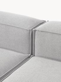 Sofá rinconera modular Lennon, Tapizado: 100% poliéster Alta resis, Estructura: madera contrachapada de p, Patas: plástico Este producto es, Tejido gris, An 418 x F 269 cm, chaise longue izquierda