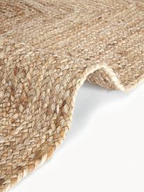 Tapis de couloir en jute Sharmila, 100 % jute, Brun, larg. 80 x long. 250 cm