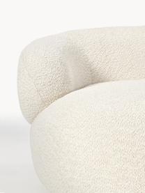 Sofa Alba (4-Sitzer) aus Teddy-Bouclé, Bezug: 100 % Polyester Der strap, Gestell: Massives Fichtenholz, Kie, Teddy-Bouclé Off White, B 326 x T 112 cm