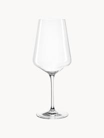 Křišťálové sklenice na červené víno Puccini, 6 ks, Křišťál, Transparentní, Ø 11 cm, V 26 cm, 750 ml