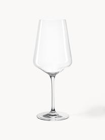 Copas de vino tinto Puccini, 6 uds., Cristal 

¡Trae el brillo del cristal a tu mesa de comedor! El cristal es excepcionalmente transparente y pesado, lo que significa que se siente valioso y al mismo tiempo tiene un buen aspecto. Además, los delicados cortes hacen de cada pieza un detalle especial, práctico y bonito., Transparente, Ø 11 x Al 26 cm, 750 ml