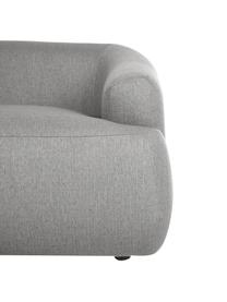 Narożna sofa modułowa Sofia, Tapicerka: 100% polipropylen Dzięki , Stelaż: lite drewno sosnowe, płyt, Nogi: tworzywo sztuczne, Szara tkanina, S 278 x G 174 cm, prawostronna