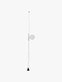 Dimbare hanglamp OK, Lampenkap: kunststof, Wit, B 20 x H 27 cm