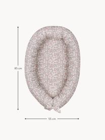 Babynest Apricot, Bezug: Baumwolle, Matratze: , Bezug: Baumwolle, Peach, Grüntöne, Hellbeige, B 55 x L 85 cm