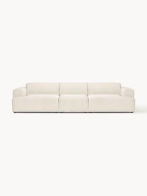 Sofa Melva (4-Sitzer), Bezug: 100 % Polyester Der strap, Gestell: Massives Kiefern- und Fic, Webstoff Off White, B 319 x T 101 cm