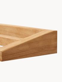 Półka łazienkowa z drewna tekowego Kenta, Drewno tekowe, Drewno tekowe, S 40 x W 5 cm