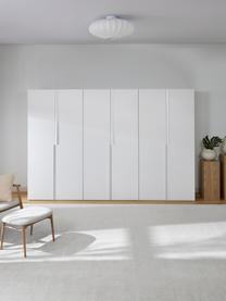 Modularer Drehtürenschrank Leon, 300 cm Breite, mehrere Varianten, Korpus: Spanplatte, melaminbeschi, Weiß, Classic Interior, B 300 x H 236 cm