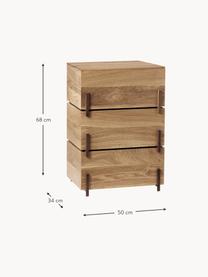 Petite étagère en chêne Stack, Bois de chêne

Ce produit est fabriqué à partir de bois certifié FSC® issu d'une exploitation durable, Chêne, larg. 50 x haut. 68 cm