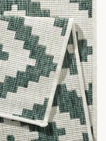 Dwustronny dywan wewnętrzny/zewnętrzny Malta, Zielony, odcienie kremowego, S 200 x D 290 cm (Rozmiar L)