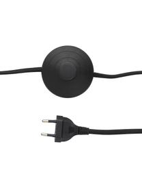 Stojací lampa s mramorovou podstavou Vica, Bílá, černá, Ø 50 cm, V 160 cm
