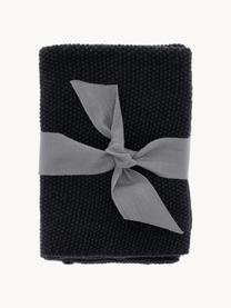 Ściereczka z bawełny Soft, 3 szt., 100% bawełna, Czarny, S 29 x D 30 cm