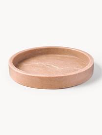 Plateau rond en marbre décoratif Venice, Marbre, Terracotta, marbré, Ø 25 cm