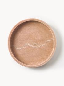 Plateau rond en marbre décoratif Venice, Marbre, Terracotta, marbré, Ø 25 cm