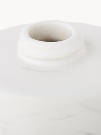 Distributeur de savon en céramique Daro, Blanc, marbré, noir, Ø 7 x haut. 18 cm