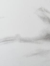 Dosatore di sapone in ceramica Daro, Contenitore: ceramica, Testa della pompa: metallo rivestito, Bianco, marmorizzato, nero, Ø 7 x Alt. 18 cm